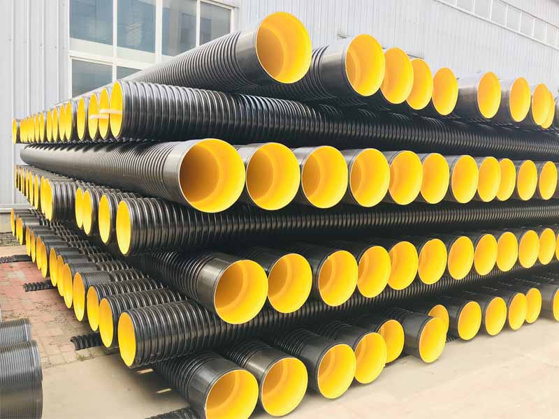 HDPE PP立式雙壁波紋管生產線