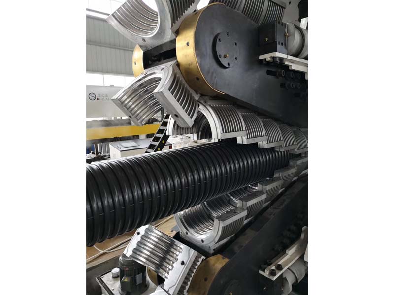 HDPE PP立式雙壁波紋管生產線